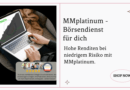 Geld anlegen mit MMplatinum: Ein umfassender Leitfaden für Anleger